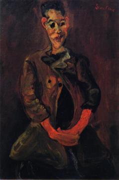 Portrait Of A Young Man Artwork by Chaim Soutine