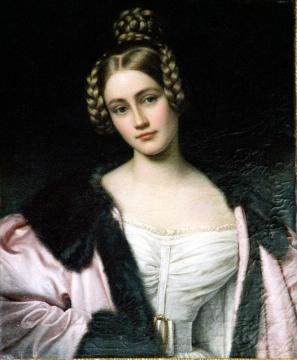 Caroline, Countess Of Holnstein Artwork by Joseph Karl Stieler