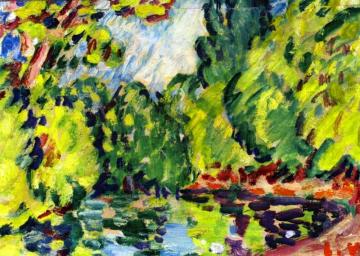 Fauve Landscape Artwork by Louis Valtat