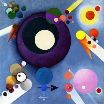 Spiritual Pleasures Artwork by Rudolf Bauer