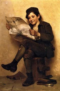 The Boys' New York Artwork by John George Brown