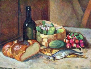 Breakfast Artwork by Ilya Mashkov