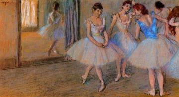 Dancers in the Studio Artwork by Edgar Degas