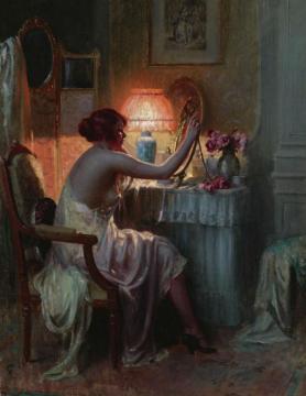 In The Boudoir Artwork by Delphin Enjolras