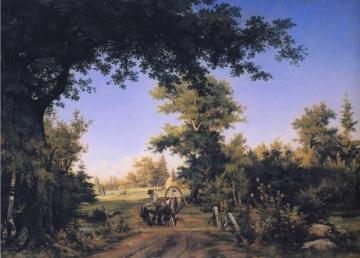 View On The Outskirts Of St. Petersburg Artwork by Ivan Ivanovich Shishkin