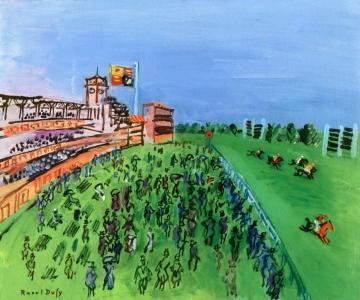 Ascot Artwork by Raoul Dufy