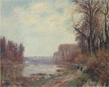 Woods by the Oise River Artwork by Gustave Loiseau