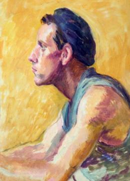 Sheep Shearer Artwork by Duncan Grant