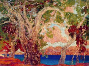 Pines In Formentor Artwork by Hermen Anglada Camarasa