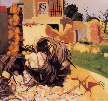 Ruins At Souain Artwork by Felix Vallotton