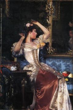 Preparing For The Ball Artwork by Ladislas von Czachorski