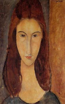 Jeanne Hebuterne Artwork by Amedeo Modigliani
