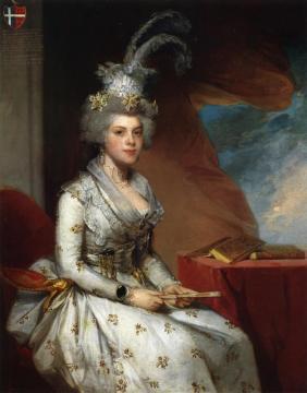 Mathilda Stoughton de Jaudenes Y Nebot Artwork by Gilbert Stuart