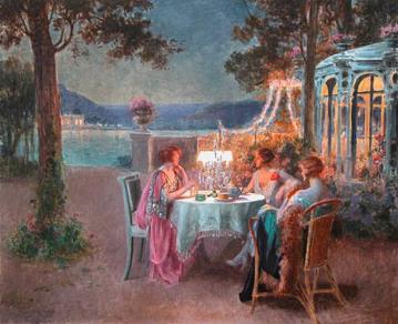 Quiet Evening Artwork by Delphin Enjolras