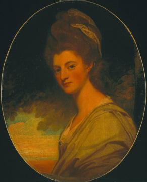 Elizabeth, Countess Of Craven, Later Margravine Of Anspach Artwork by George Romney