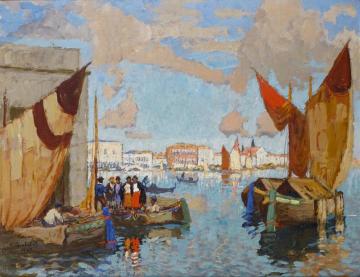The Grand Canal, Venice Artwork by Konstantin Gorbatov