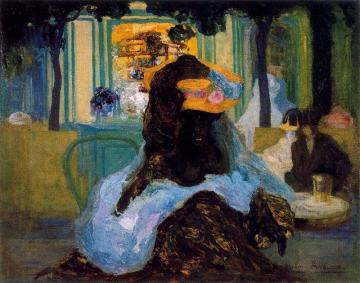 La Dame De L'aigrette Artwork by Hermen Anglada Camarasa