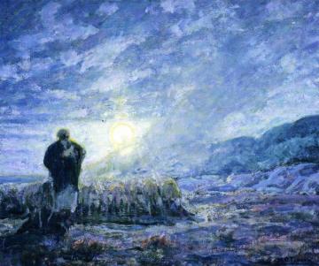 The Good Shepherd Artwork by Henry Ossawa Tanner