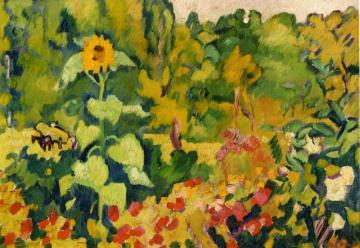 Sunny Landscape Artwork by Louis Valtat