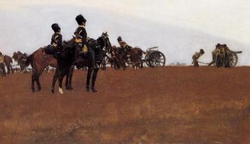 Artillery on the moor Artwork by George Heidrik Breitner