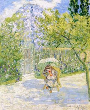 Woman in the Garden Artwork by Albert Gleizes