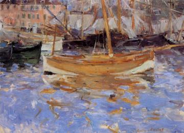 The Port Of Nice Artwork by Berthe Morisot