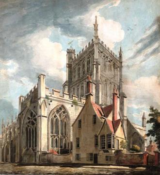 Bristol Cathedral from College Green Artwork by Joseph Mallord William Turner