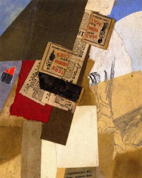 Commercial St. Artwork by Kurt Schwitters