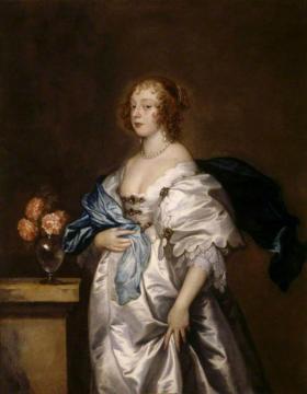 Alice Bankes (1621-1683), Lady Borlase Artwork by Anthony van Dyck