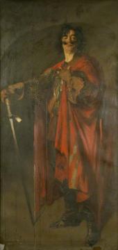 William Mollison As 'pistol' Artwork by George Henry