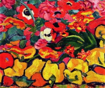 Flowers And Fruit Artwork by Louis Valtat
