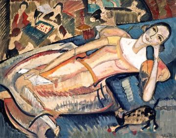 At Leisure Artwork by Alice Bailly