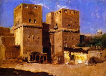 Bab-el Nasr, Cairo Artwork by Frederick Arthur Bridgman