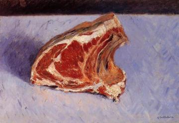 Rib Of Beef Artwork by Gustave Caillebotte