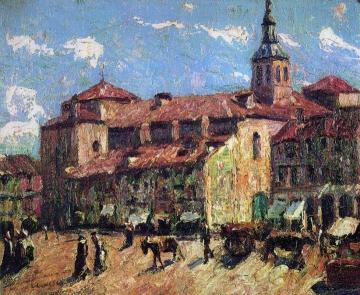 Sunny Day - Segovia Artwork by Ernest Lawson