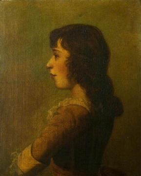 Portrait of a Girl Artwork by George Morland