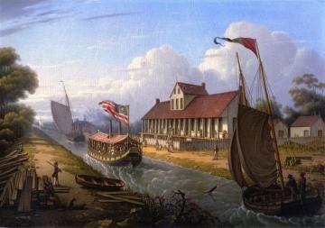 Dismal Swamp Canal Artwork by Robert Salmon