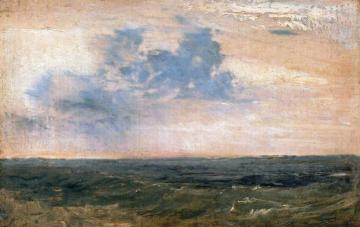 Study Of Sea And Sky, Isle Of Wight Artwork by Joseph Mallord William Turner