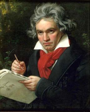 Ludwig Von Beethoven Artwork by Joseph Karl Stieler