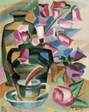 Still Life with Cup Artwork by Alice Bailly