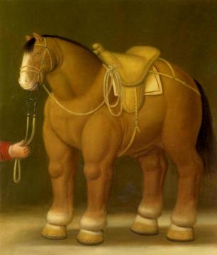 Horse Artwork by Fernando Botero