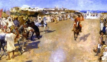Fantasia: Gunpowder Games, Morocco Artwork by Theo van Rysselberghe