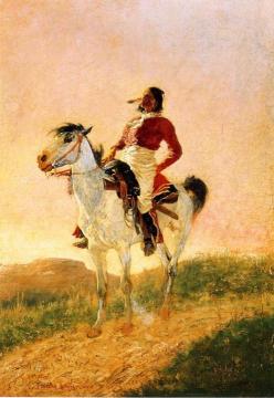 Modern Comanche Artwork by Frederic Remington