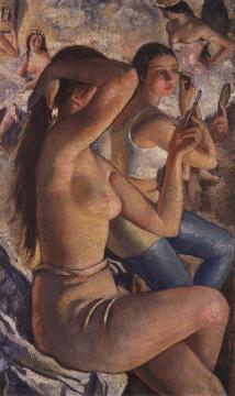 Ballet Dressing Room Artwork by Zinaida Serebriakova