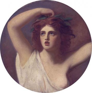 Lady Emma Hamilton, As Cassandra Artwork by George Romney
