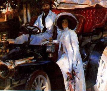 En El Coche Artwork by Fernando Alvarez Sotomayor