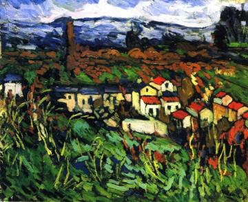 The Hill At Bougival Artwork by Maurice De Vlaminck