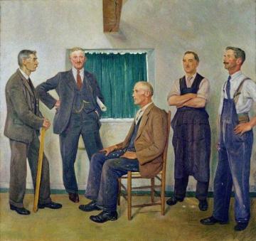 Oakridge Craftsmen Artwork by William Rothenstein