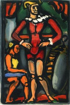 The Shooting Star Circus: Master Arthur Artwork by Georges Rouault