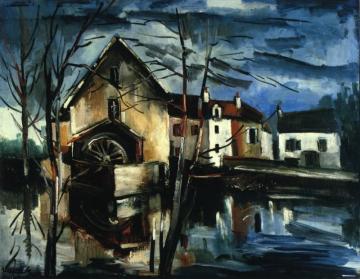 The Mill At Valmondois Artwork by Maurice De Vlaminck